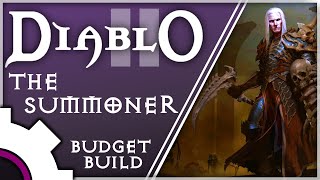 The Most Requested Build Guide  Budget Summoner Necromancer Diablo 2 Resurrected [upl. by Nosauq]