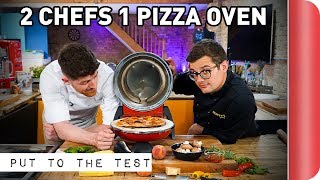 HOME PIZZA OVEN PUT TO THE TEST BY CHEFS  Sorted Food [upl. by Atteuqehs]