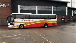 Chesterfield FC coaches leave for Stamford Bridge  Chelsea A [upl. by Odo]