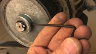 REMOVING a stripped or rounded allen screw fast and easy technique [upl. by Siugram]