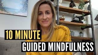 10 Minute Guided Mindfulness Meditation  Relaxation  Dr Julie Smith [upl. by Munroe]