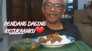 RENDANG DAGING KESUKAANKU ❤️ [upl. by Rosmunda]