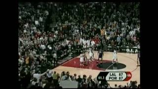 Kobe Bryant Incredible Game Tying  Game Winning Shots vs Portland [upl. by Mellins]