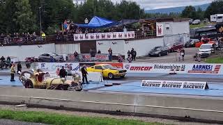 Il Tempo Gigante vs Lillegul på Gardermoen Raceway [upl. by Irual]