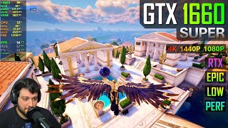 GTX 1660 SUPER  Fortnite Chapter 5 [upl. by Halbert]