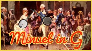 Minuet in G on the Classical Banjo BWV 114 [upl. by Mini]