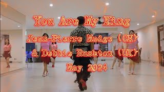 You Are My King  JeanPierre Madge CH amp Debbie Rushton UK  May 2024  Goldy Linedance Bali [upl. by Arabela]