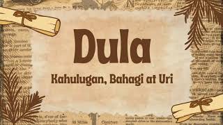 DULA KAHULUGAN BAHAGI AT URI [upl. by Ecidnarb]