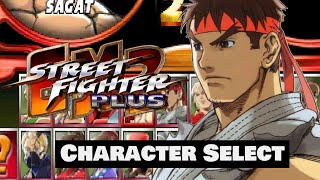 Street Fighter EX2 Plus OST Arcade  Character Select Extended [upl. by Chev851]