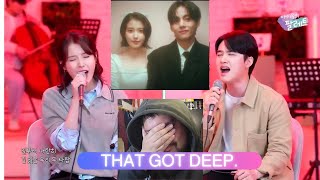 BBJ Reaction to IU amp DO Singing quotLove Wins Allquot on IUs PALETTE [upl. by Ahsiad]