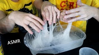 CASAL ASMR FAZENDO SLIME DE 1KG VÍDEO SATISFATÓRIO [upl. by Jair]