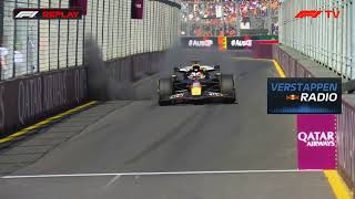 Leaked Full Funny Radio Max Verstappen Red Bull F1 Brake Exploding In Pitlane [upl. by Incrocci389]