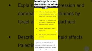 A free course by Amnesty International on Israeli Apartheid [upl. by Adlecirg]