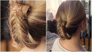 Tutoriel Coiffure n°27   Chignon épi [upl. by Isoj320]