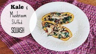 Stuffed Delicata Squash  MoreSalt Please [upl. by Nilesoj]