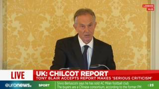 Full speech Tony Blair speaks after publication of Chilcot report [upl. by Drud]