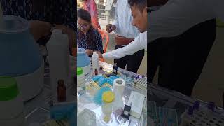 Blood test trending bloodsample bloodsugar test collegecampus Manoj Sir Vlogs Viral Short [upl. by Camala]