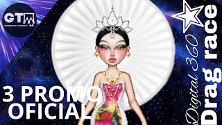 Digital 360 Drag Race  Promo Oficial 3  Bienvenidxs al Runway [upl. by Eelarac982]