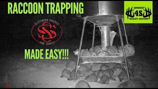 Raccoon Trapping Made Easyw Dog Proof Traps [upl. by Anali578]