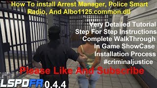 How To Install Arrest Manager Police Smart Radio And The Albo1125 [upl. by Elinad]