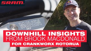 Downhill Insights from Brook Macdonald for Crankworx Rotorua [upl. by Zenitram]