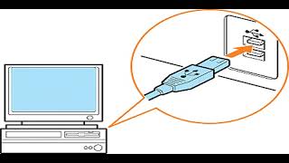 Steps to connect Canon tr4500 to computer [upl. by Harrad665]