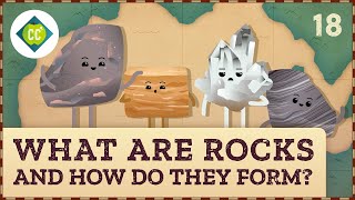 What Are Rocks and How Do They Form Crash Course Geography 18 [upl. by Kong696]