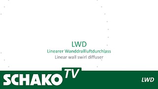 LWD  Linearer Wanddrallluftdurchlass  DE [upl. by Weinreb]