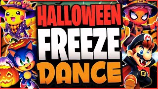 🎃 Halloween Freeze Dance 🎃 Brain Break 🎃 Just Dance [upl. by Abihsot]