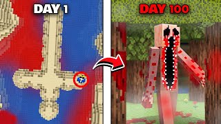 Testing Scary Minecraft Myths for 100 Days [upl. by Swamy]