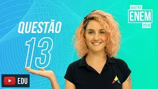 Enem 2018  Linguagem verbal e não verbal  questão 13 caderno amarelo [upl. by Sherrod326]