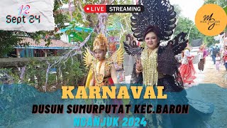 🔴 Live Karnaval Dusun Sumurputat Desa Katerban Baron 2024 [upl. by Notac]