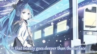 Nightcore  Scars To Your Beautiful  Lyrics [upl. by Eclud582]