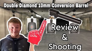 Double Diamond 45 ACP to 10mm Glock Conversion Barrel [upl. by Innep]