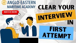 Anglo Eastern Interview  DNS Sponsorship 2023  Best Tips  How to Crack  MarineR Sk [upl. by Hadrian]