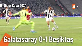 Beşiktaş Ciro Immobile ile ilk dakikada golü buldu  Süper Kupa 2024 Galatasaray Beşiktaş Maçı [upl. by Manthei]