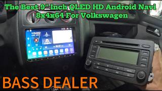 Witson The Best 9” Inch Android Car Stereo System In Vw Caddy [upl. by Sigmund119]