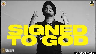 Signed To God Official Video Sidhu Moose Wala  Steel Banglez  The Kidd  RafSaperra  MooseTape [upl. by Lach159]