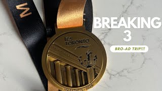 Breaking 3 hours at the Toronto Waterfront Marathon 2024 [upl. by Badger]