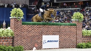 Jos Verlooy and Sunshine jump 611quot to win The Boeing Company Puissance [upl. by Epuladaug]