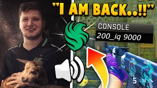 S1MPLE JUST JOINED FALCONS AGAIN FOR SHANGHAI MAJOR ALEKSIB WENT 200IQ CS2 Daily Twitch Clips [upl. by Saffier]