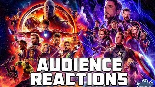 Avengers Infinity War amp Endgame SPOILERS California Audience Reactions  April 25 2019 [upl. by Philipa]