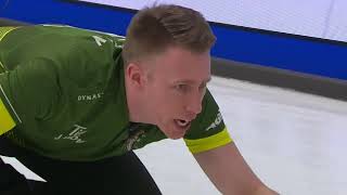 Draw 8  Tim Hortons Brier Draw  Gushue NL vs Jacobs NO [upl. by Accem]