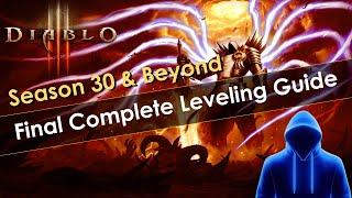 Diablo 3 Season 30 Complete Leveling Guide For All Classes [upl. by Xaviera884]