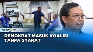 Bicara Politik  Demokrat Tidak Memaksakan Syarat Kursi Cawapres Bagi AHY [upl. by Notniv]