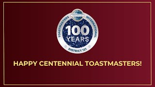 Happy Centennial Toastmasters [upl. by Iinde]