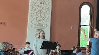 Otello Verdi rehearsal with lawyers orchestra clip [upl. by Romaine]