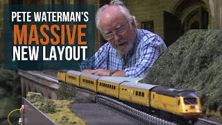 Pete Watermans MASSIVE new OO gauge layout  BEHIND THE SCENES [upl. by Damiani]