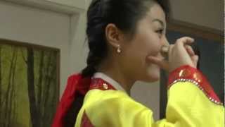 Puppet Dance in Restaurant Pyongyang [upl. by Ulani]