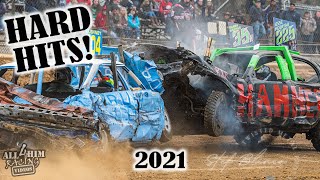 Demolition Derby HARD HITS 2021 [upl. by Ahsilef]